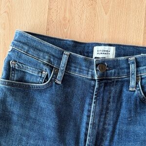 Citizens of Humanity Olivia zip high rise slim ankle size 28
